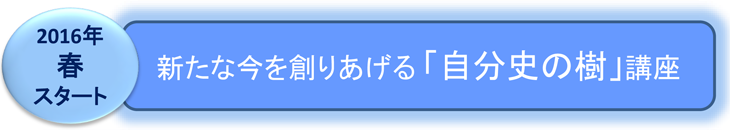 2016年春スタート 新たな今を創りあげる「自分史の樹」講座